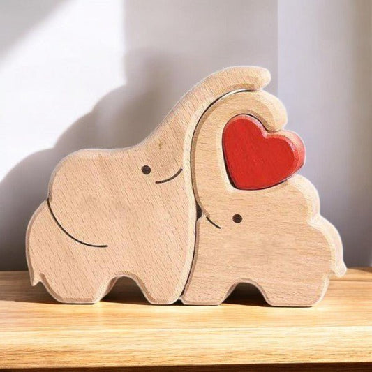 Family Elephants™ - Wooden Treasures