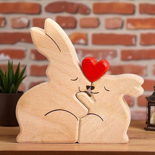 Family Rabbits™ - Wooden Treasures